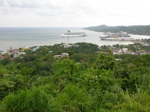 Photo Contest 10/21/11 - Ships docked in Roatan, Honduras