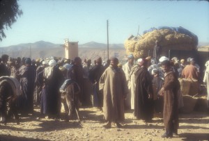 Gathering at the Berber Market