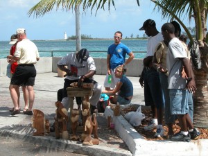 Local craftsman at work