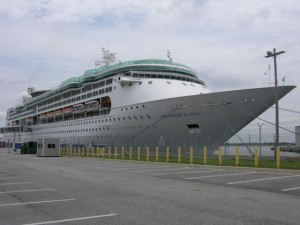 Grandeur of the Seas Docked in Baltimore
