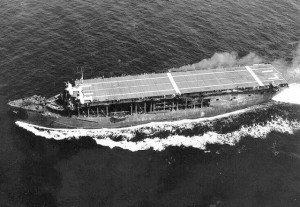 USS Long Island - Image from the private collection of Reuben Goossens 