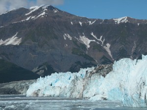 Passage to the glacier - a view from our veranda