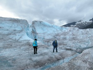 Taking a walk to the crevice