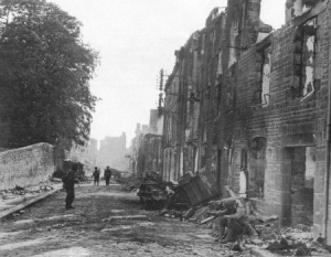 Mortain's Main Street 1944