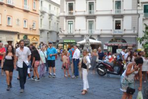 Amalfi's town squre