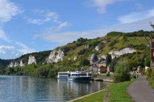 Tapestry II on Seine River in Les Andelys, France Photo taken by Rachelle August 2016